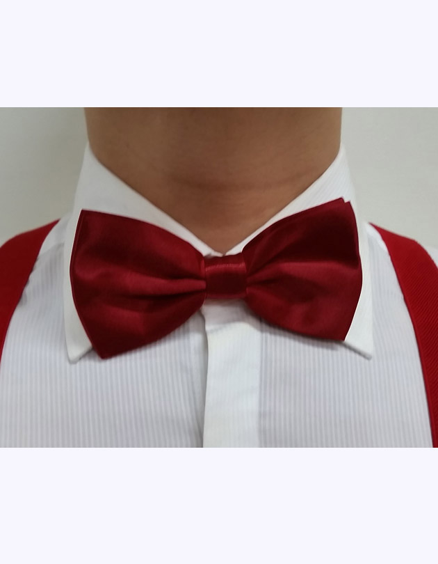 Bow Tie in Maroon